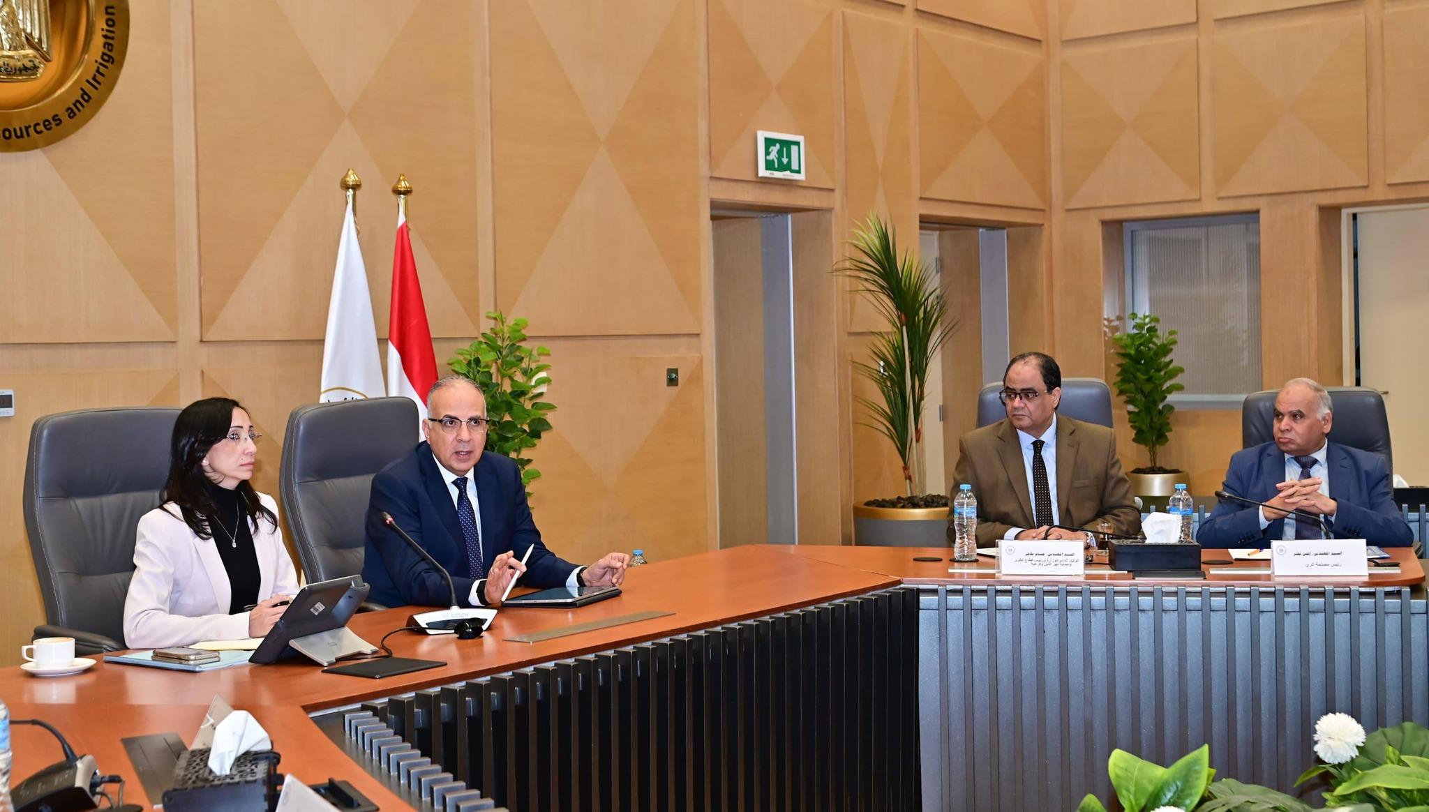 وزير الري ومحافظة البحيرة