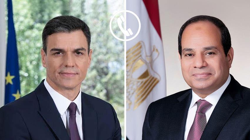 توافق مصري إسباني على إنهاء التصعيد العسكري الحالي في المنطقة