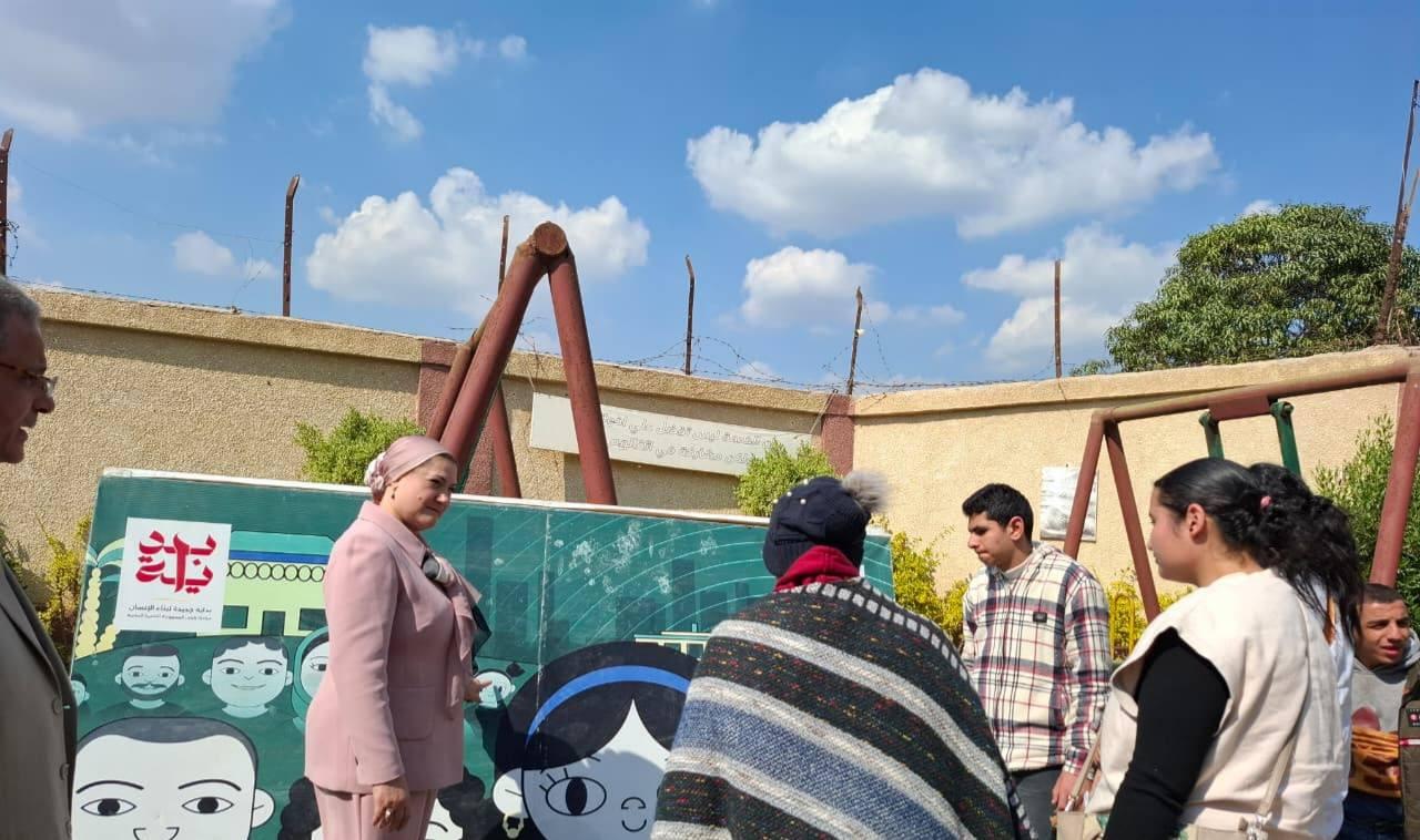 رئيسة القومي للطفولة والأمومة تشارك أطفال المنوفية الاحتفال
