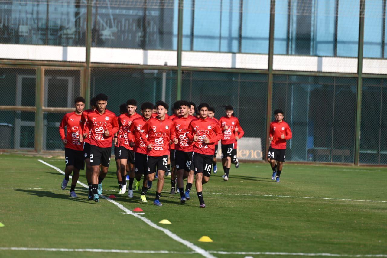 انطلاق معسكر منتخب الناشئين استعدادًا لكأس الأمم الإفريقية في مصر