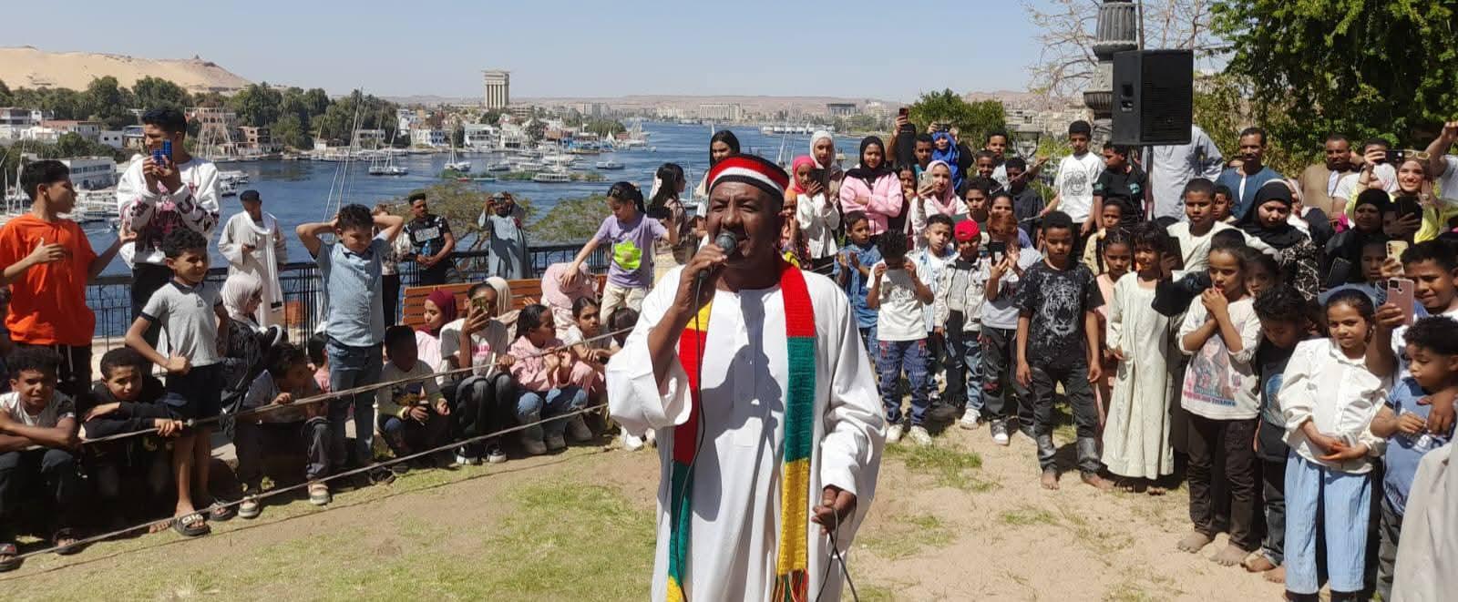احتفال بذكرى شم النسيم في أسوان يعرض تراث النوبة ويبرز الفنون التقليدية