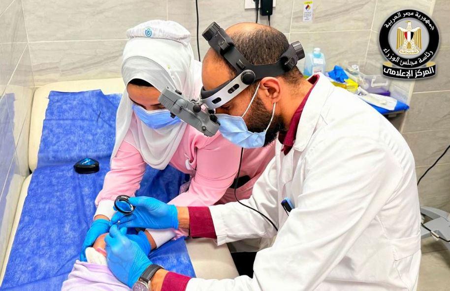 1.1 مليون خدمة طبية ضمن فحص قاع العين للأطفال المبتسرين في مصر