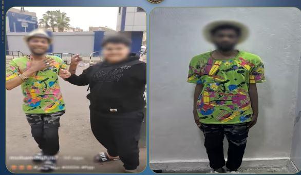 ضبط شخص يرقص ويتلفظ بكلمات خارجة أمام قسم شرطة بالقاهرة