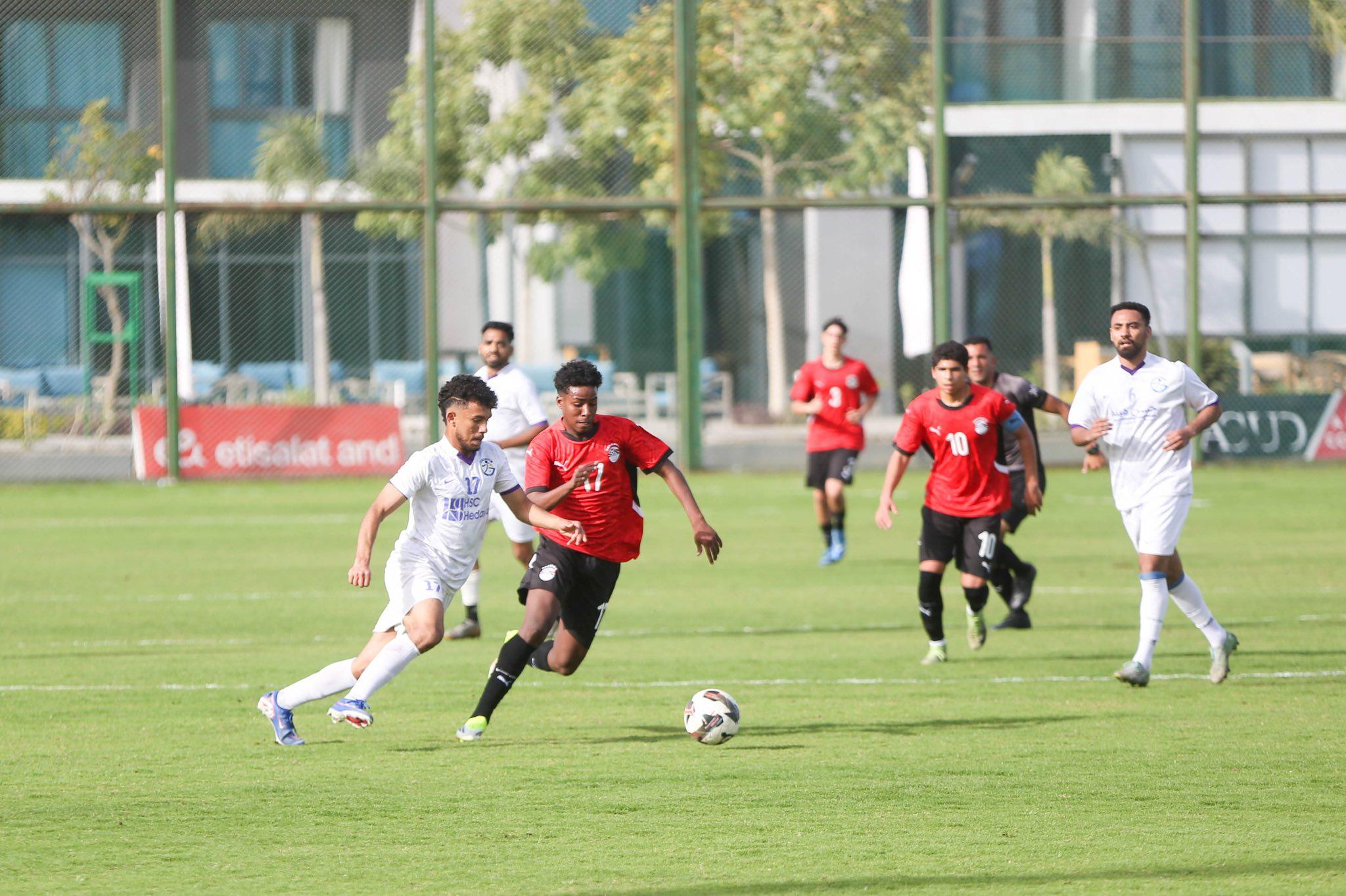 منتخب الناشئين يهزم جينيس