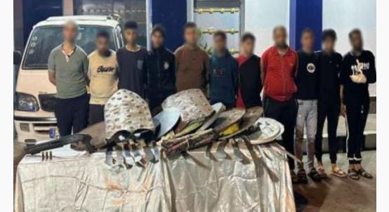 الإسكندرية: ضبط طرفي مشاجرة مسلحة بأسلحة نارية وبيضاء في العوايد