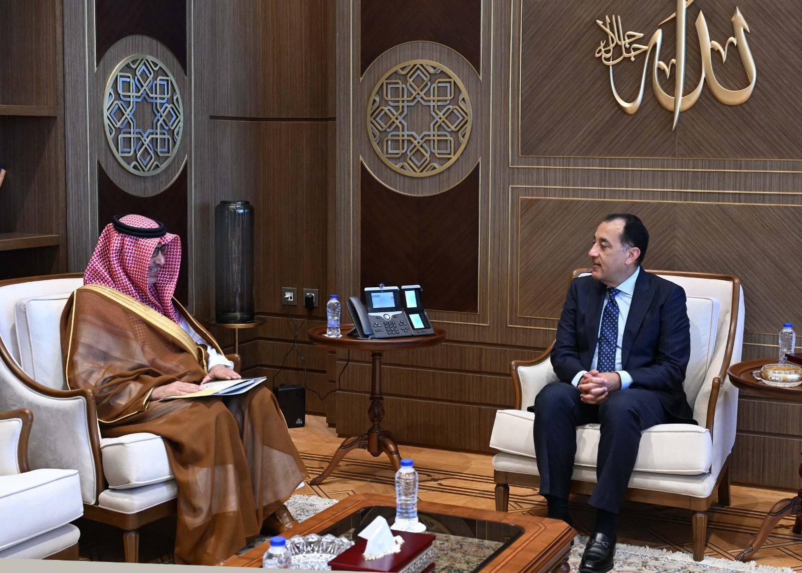 مدبولي: مواصلة التنسيق مع السعودية إزاء مختلف القضايا الإقليمية والدولية