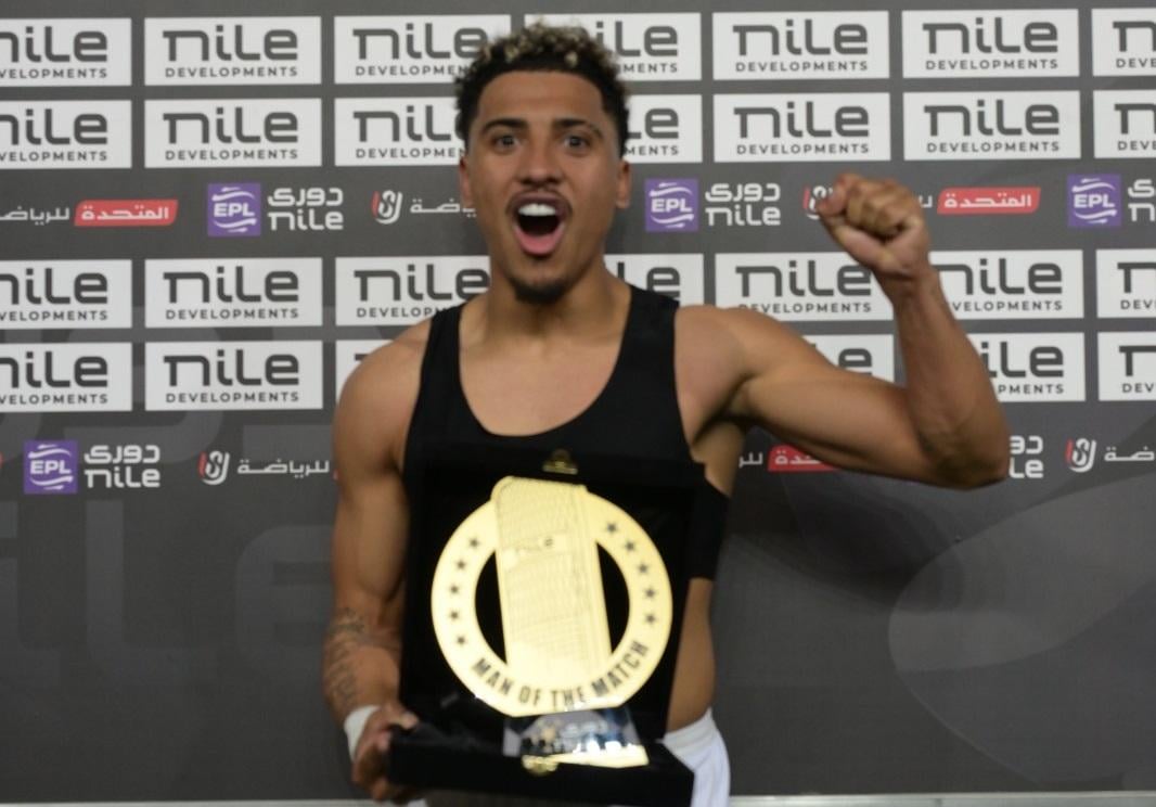 بيزرا أفضل لاعب في مباراة الزمالك وبيراميدز بالدوري المصري