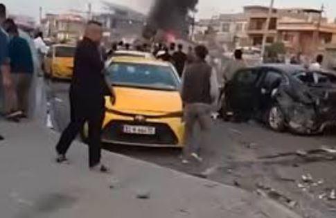 حفل تخرج يتحول إلى مأساة في العراق بعد انهيار أرضي