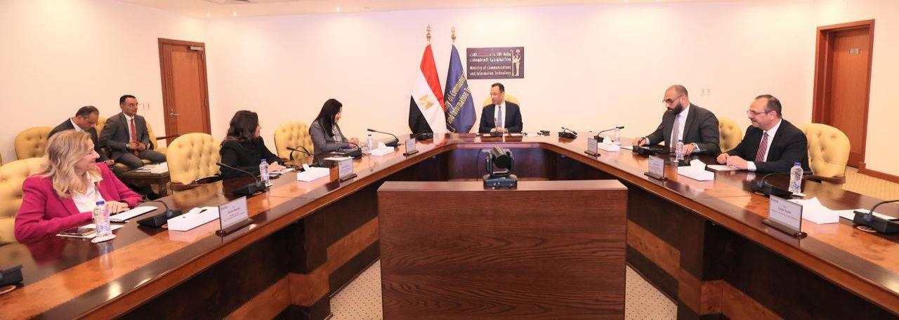 وزير الاتصالات يبحث مع الأمم المتحدة الإنمائي تعزيز الشراكة في الذكاء الاصطناعي