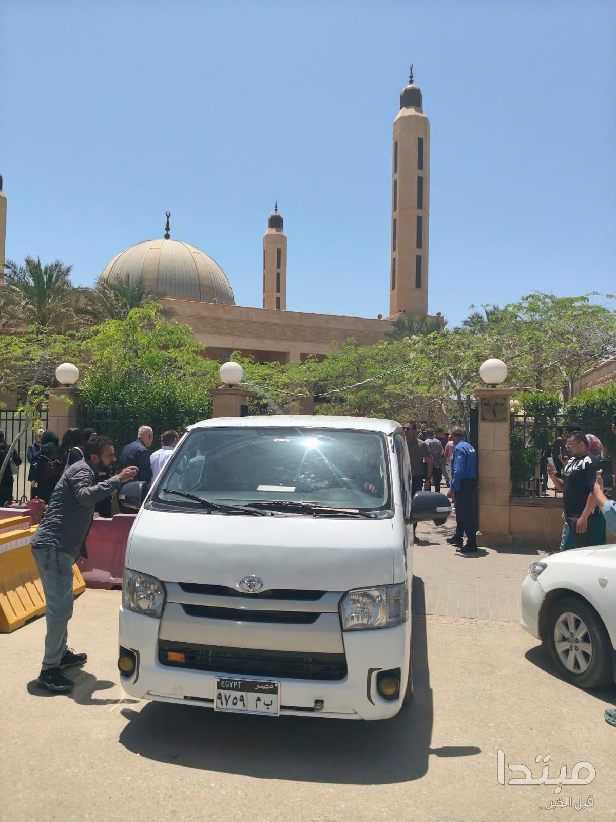 جنازة سهام جلال