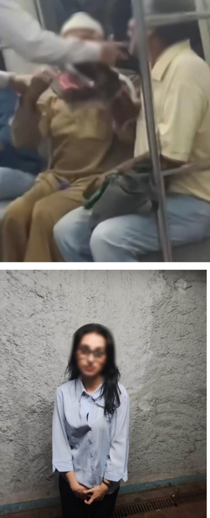مشادة مترو