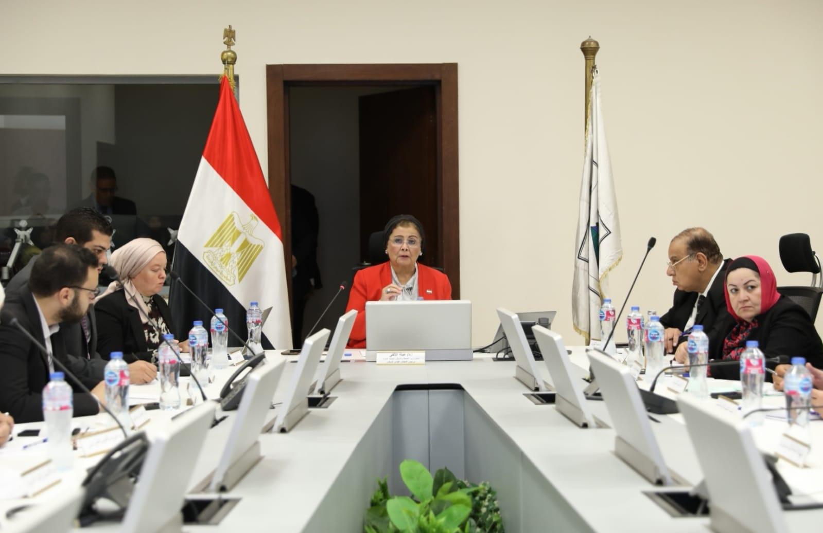 نائب وزير الصحة خلال الاجتماع