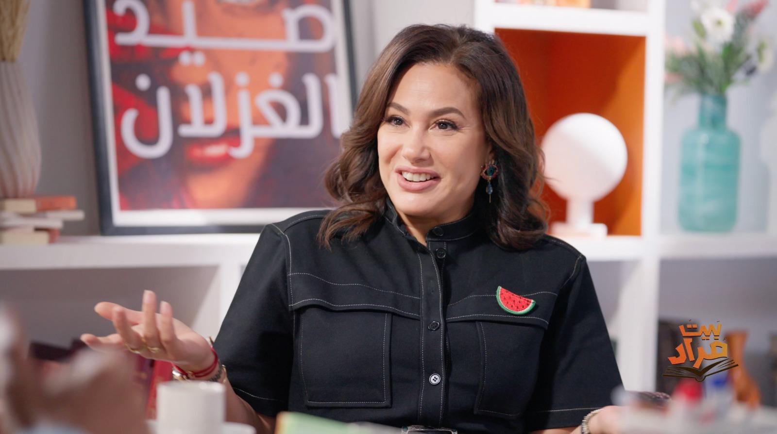 هند صبري في بيت مراد