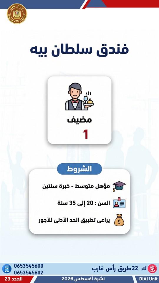 العمل تعلن عن 3032 وظيفة