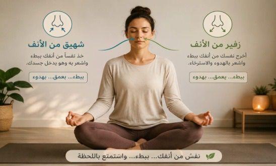 تنفس بعمق